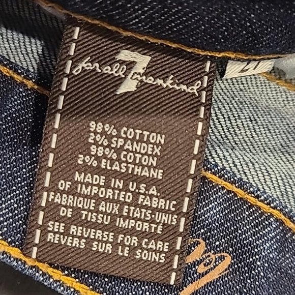 7 for all mankind boot cut jeans - Picture 3 of 11